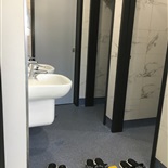 toilet area